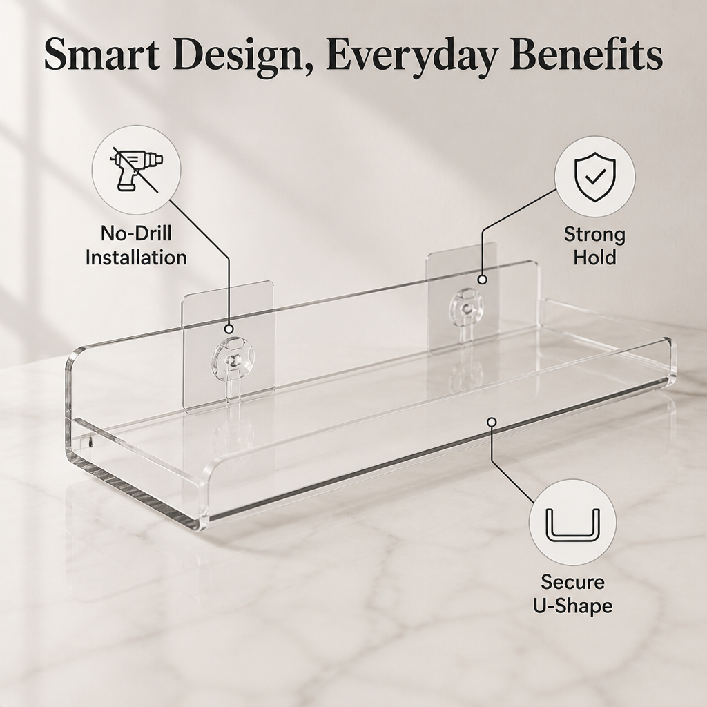 ShelfPro™ — Wall-Mounted Storage Shelves
