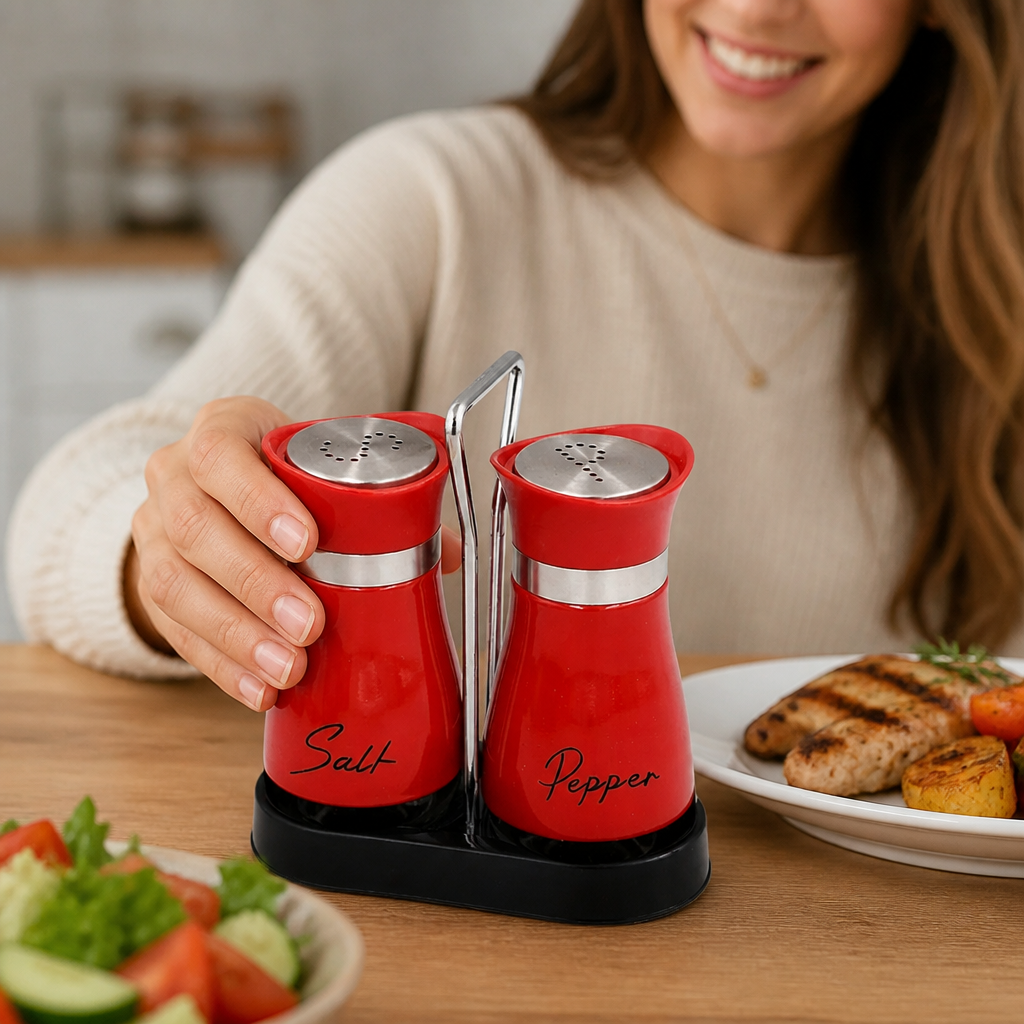 SpiceMate™ — Automatic Seasoning Grinder Duo