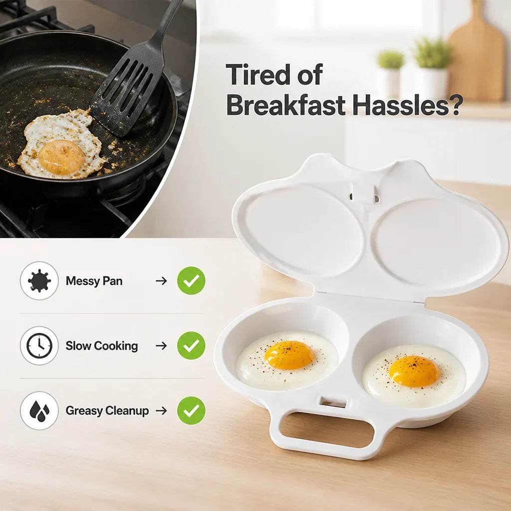 EggPerfect™ — Smart Multi-Egg Cooker & Steamer