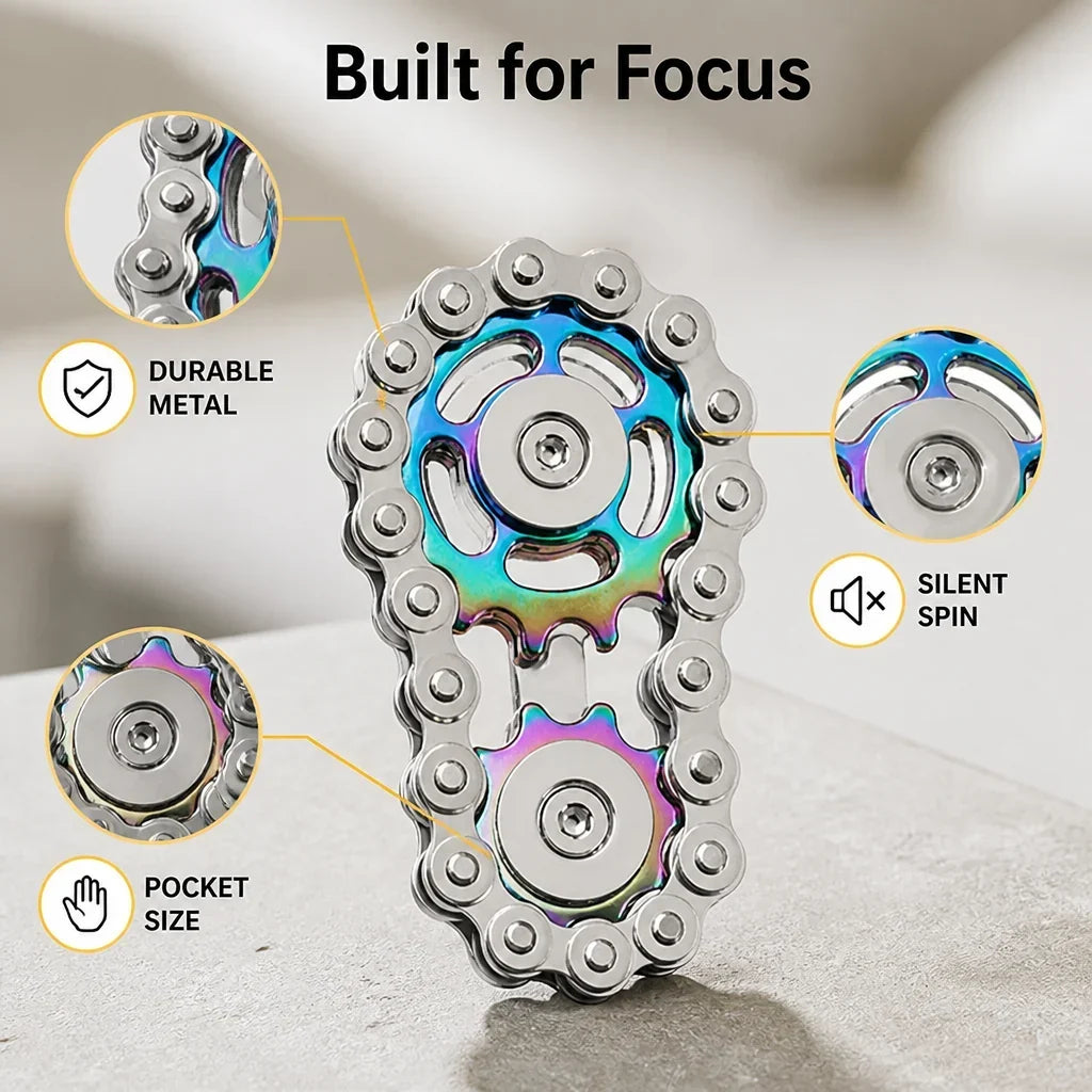 FocusSpin™ — Keep Your Hands Busy, Keep Your Mind Focused