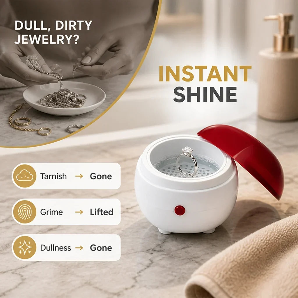 SparkClean™ — Portable Jewelry Cleaning Machine