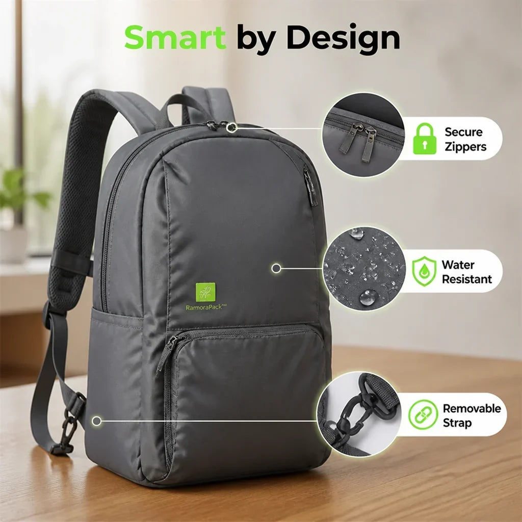 Travelle™ — Lightweight Convertible Backpack & Tote