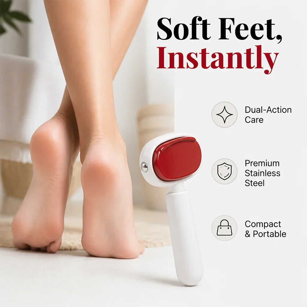 VelvetFeet™ — Callus Removal & Foot Care Tool