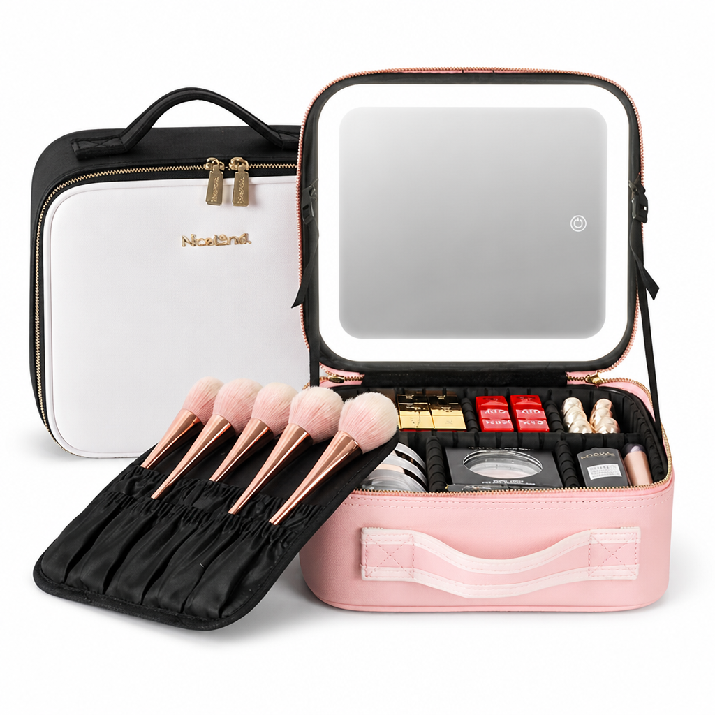 BeautyVault™ — Travel Makeup Storage Case