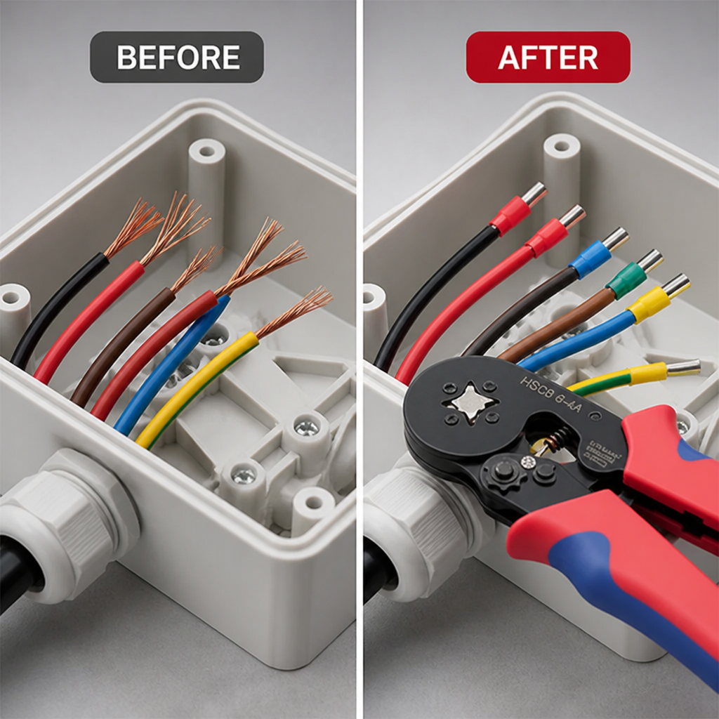 WireGrip™ — Heavy-Duty Electrical Wire Connector Crimping Tool