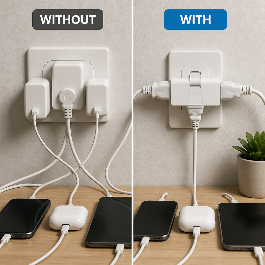 PowerLink™ — 3-Port Wall Power Adapter