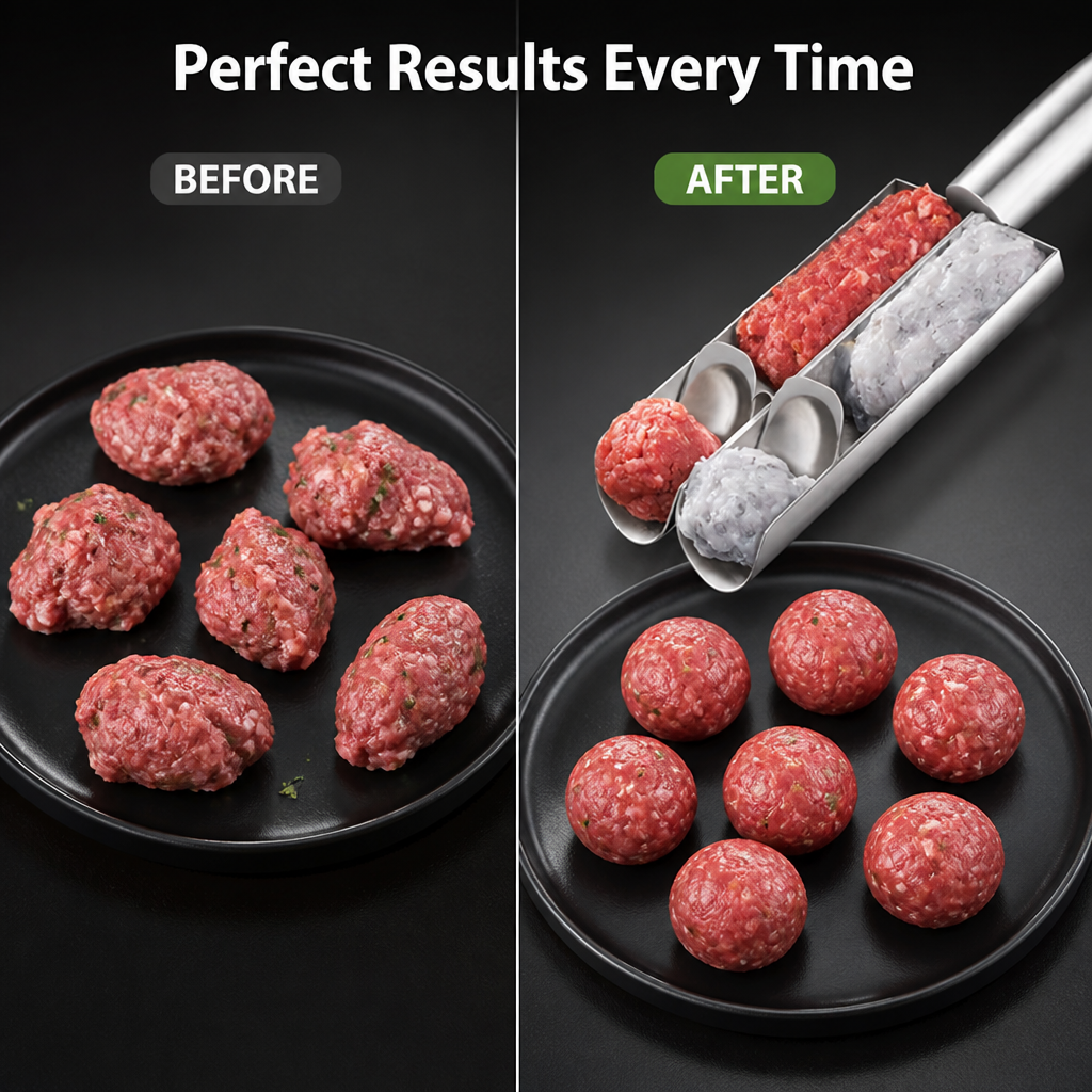 BallPro™ — Fleischbällchen-Former