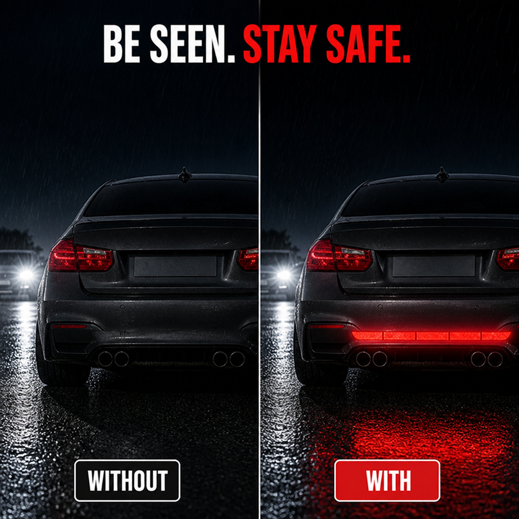 DriveBright™ — Reflective Vehicle Safety Strip