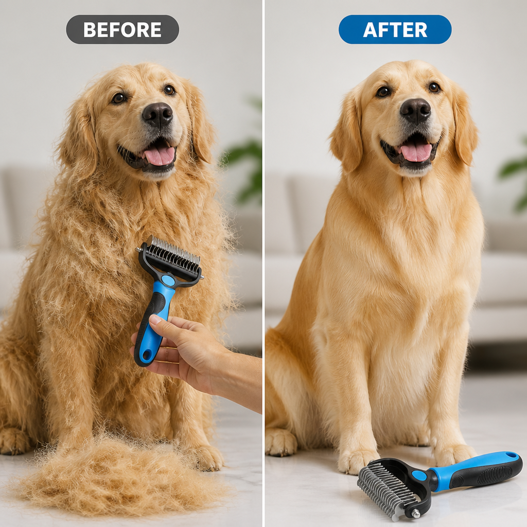 PetBrush Pro™ — Easy Everyday Grooming for Dogs & Cats