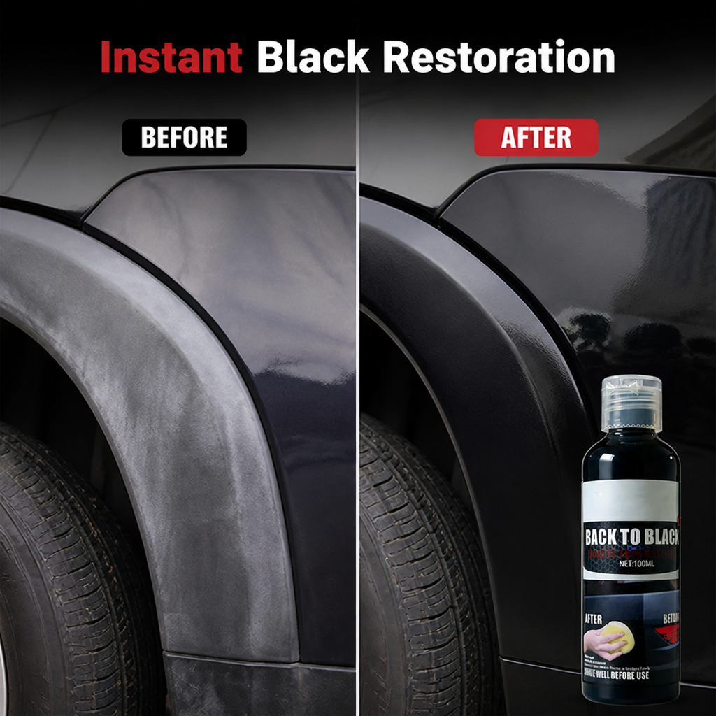 TrimRenew™ Black Trim Restorer — Showroom-Ready Shine