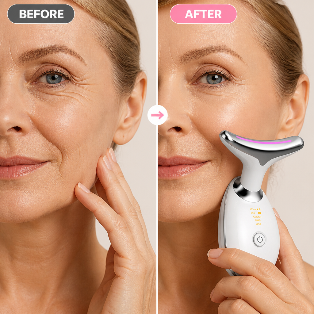 GlowContour™ — At-Home Facial Massage Device