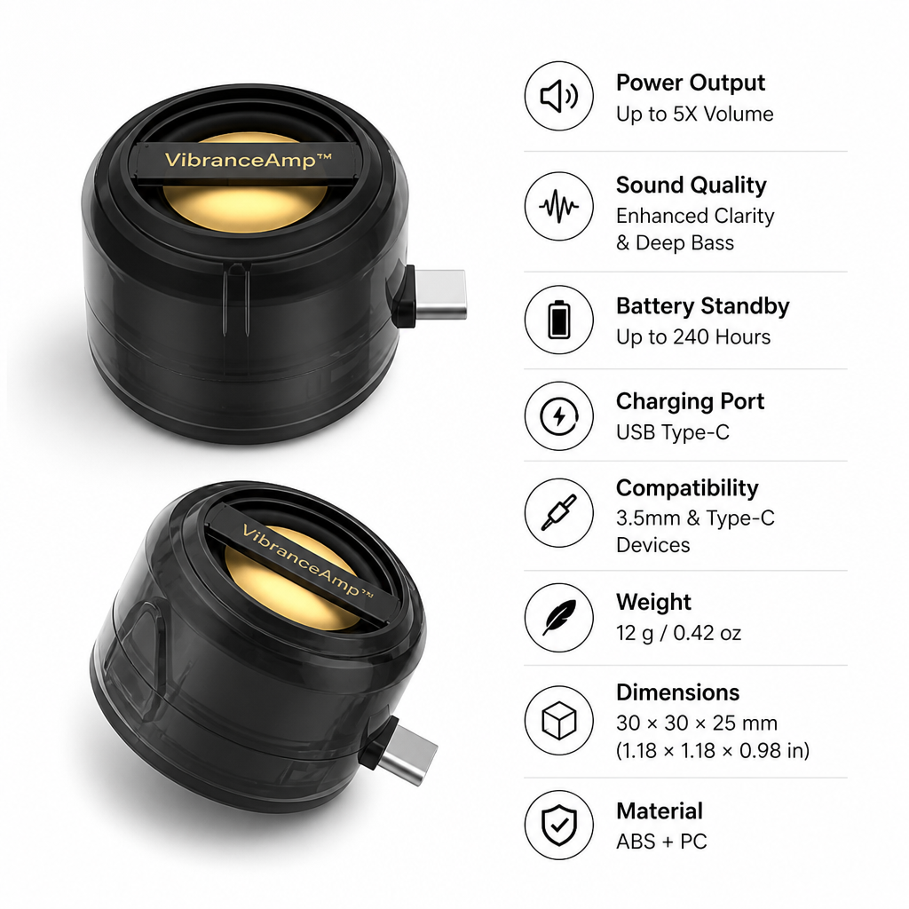 AudioLift™ — Portable Phone Sound Amplifier
