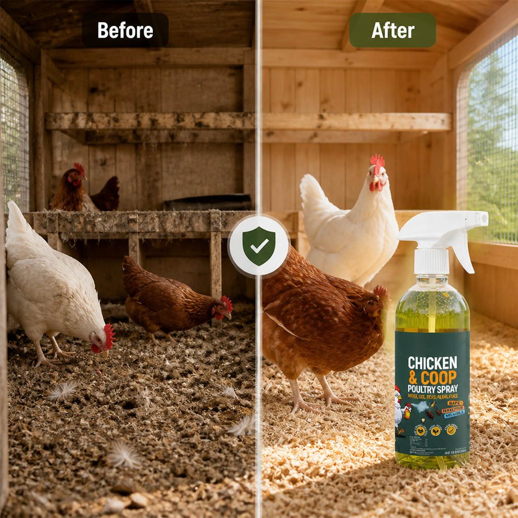 PoultryProtect™ — Chicken Coop Care Spray