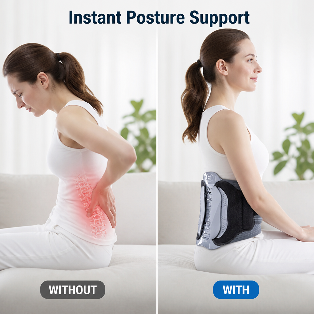 PosturePro™ — Adjustable Back Support Brace