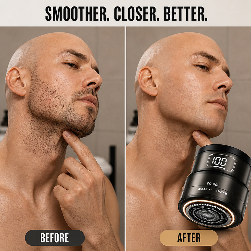 ShaveSure™ — Precision Bald Head Shaver
