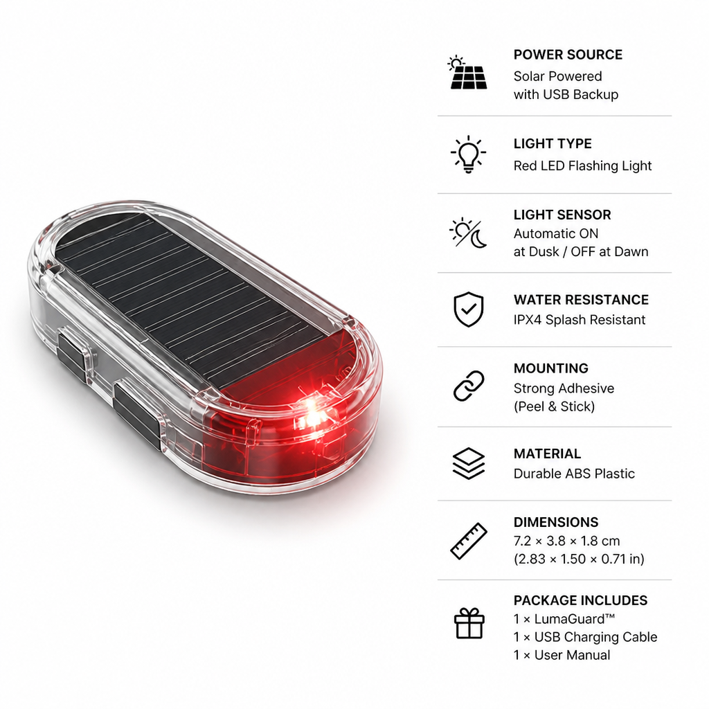 RoadAlert™ — Compact Emergency Warning Light