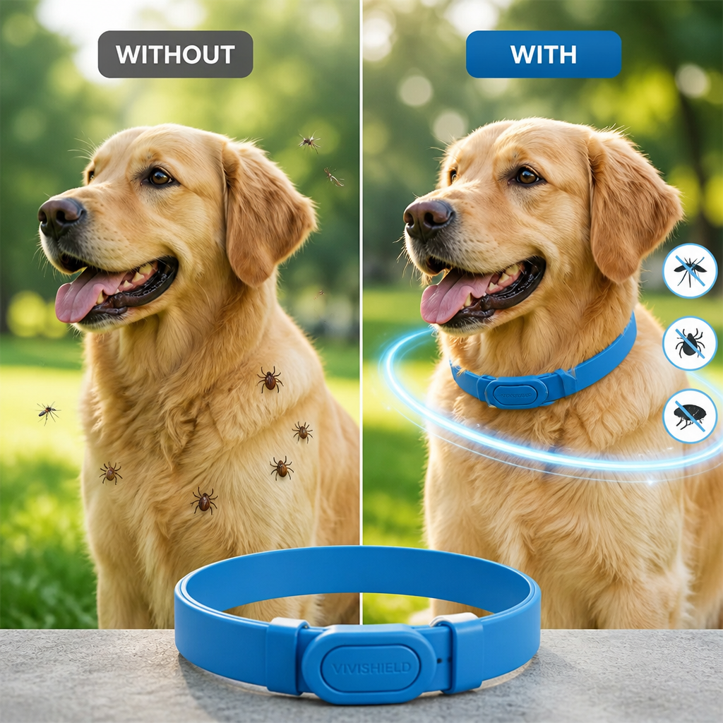 PawGuard™ Natural Pest Defense Pet Collar — Months of Protection