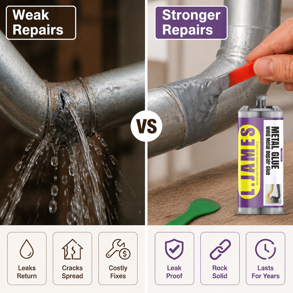 IronBond™ Metal Repair Adhesive — Strong, Lasting Fixes