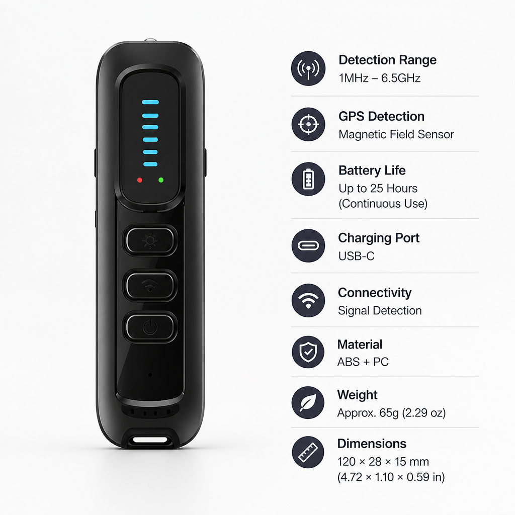 PrivacyGuard™ — Personal Privacy Protection Device