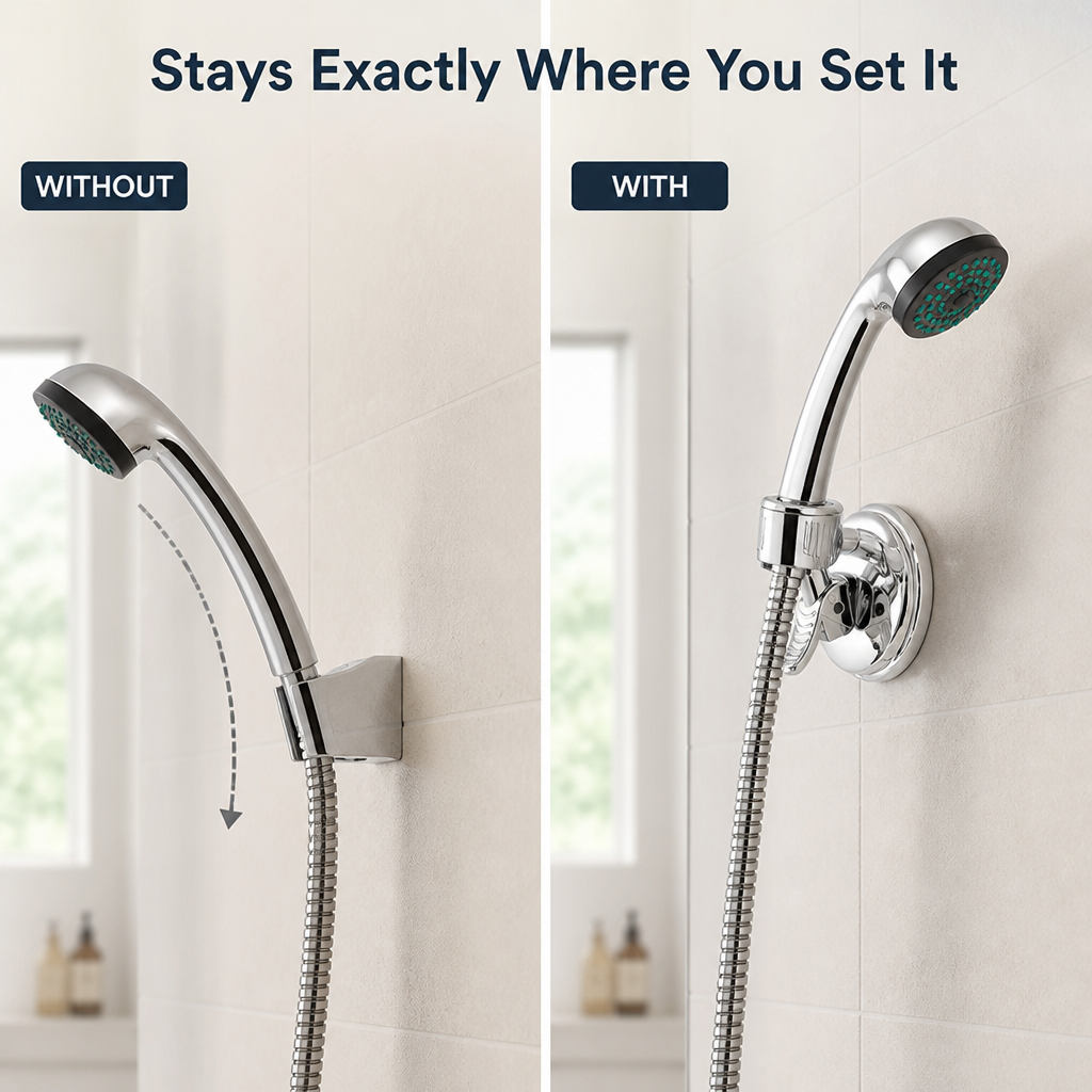 AngleFlow™ — Flexible Shower Head Adapter