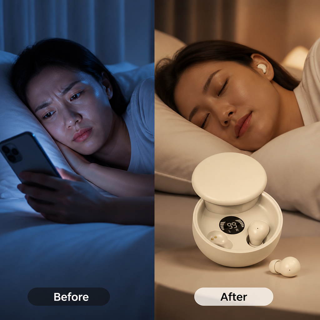 DreamPod™ — A Calming Bedside Companion for Restful Nights