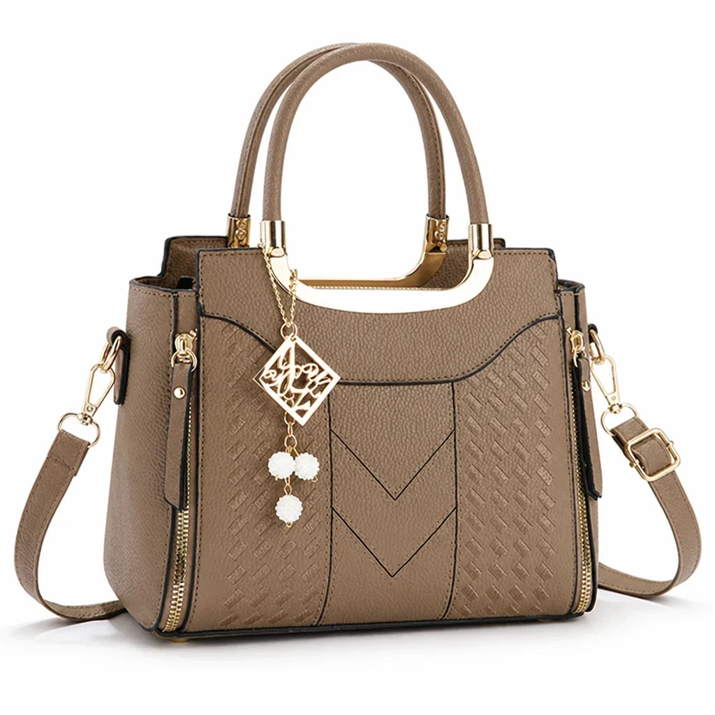 Glamora™ — Classic Quilted Fashion Handbag