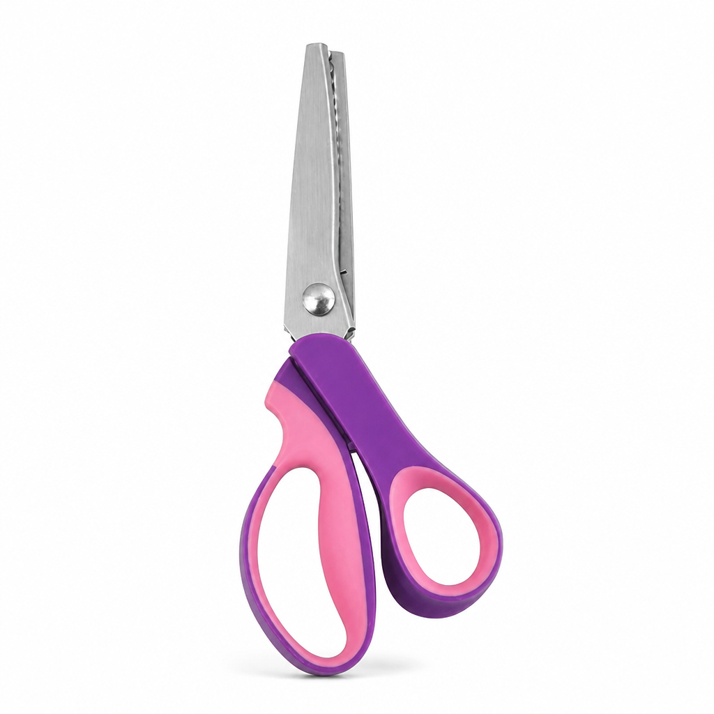 ZigCut™ Pinking Shears — Clean, Fray-Free Edges