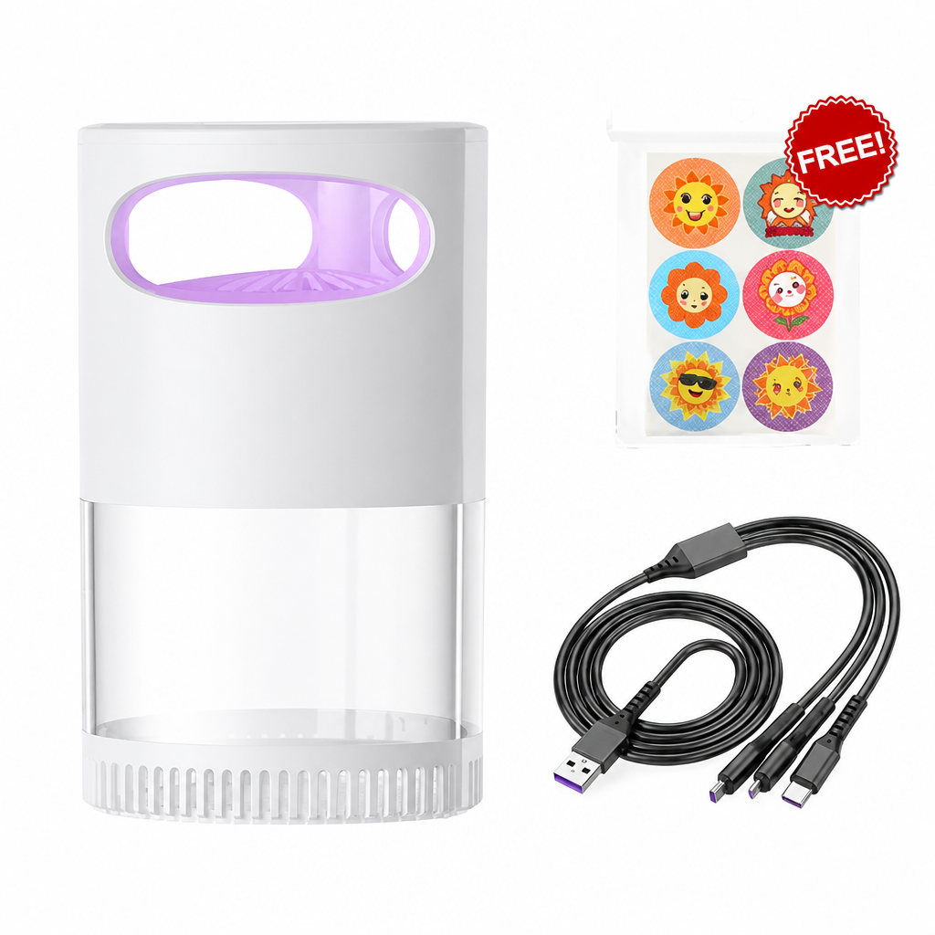 BuzzAway™ UV Mosquito Trap Lamp — Bite-Free, Peaceful Nights