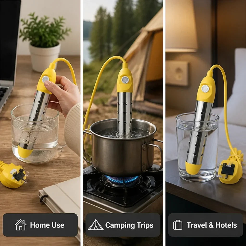 HeatGo™ — Instant Hot Water Wherever You Go