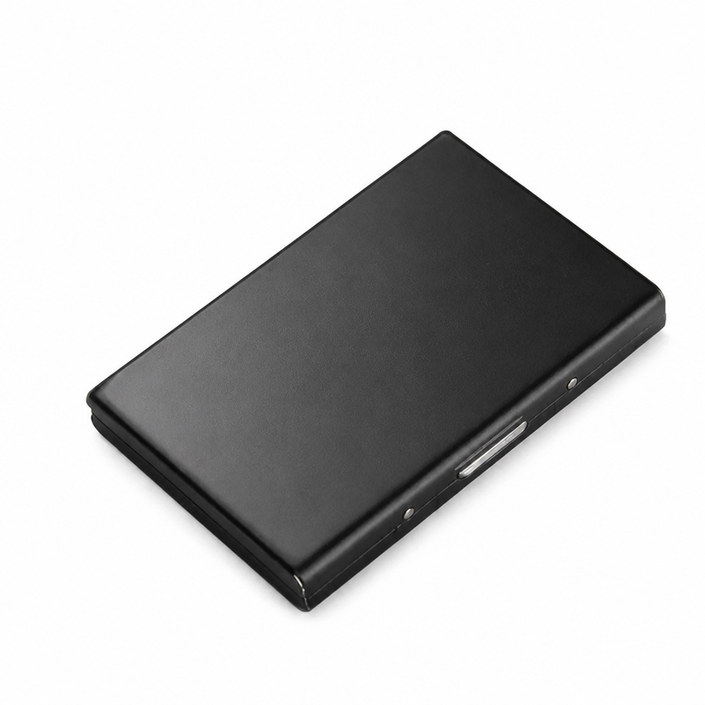 SlimVault™ — Ultra-Thin RFID Card Wallet
