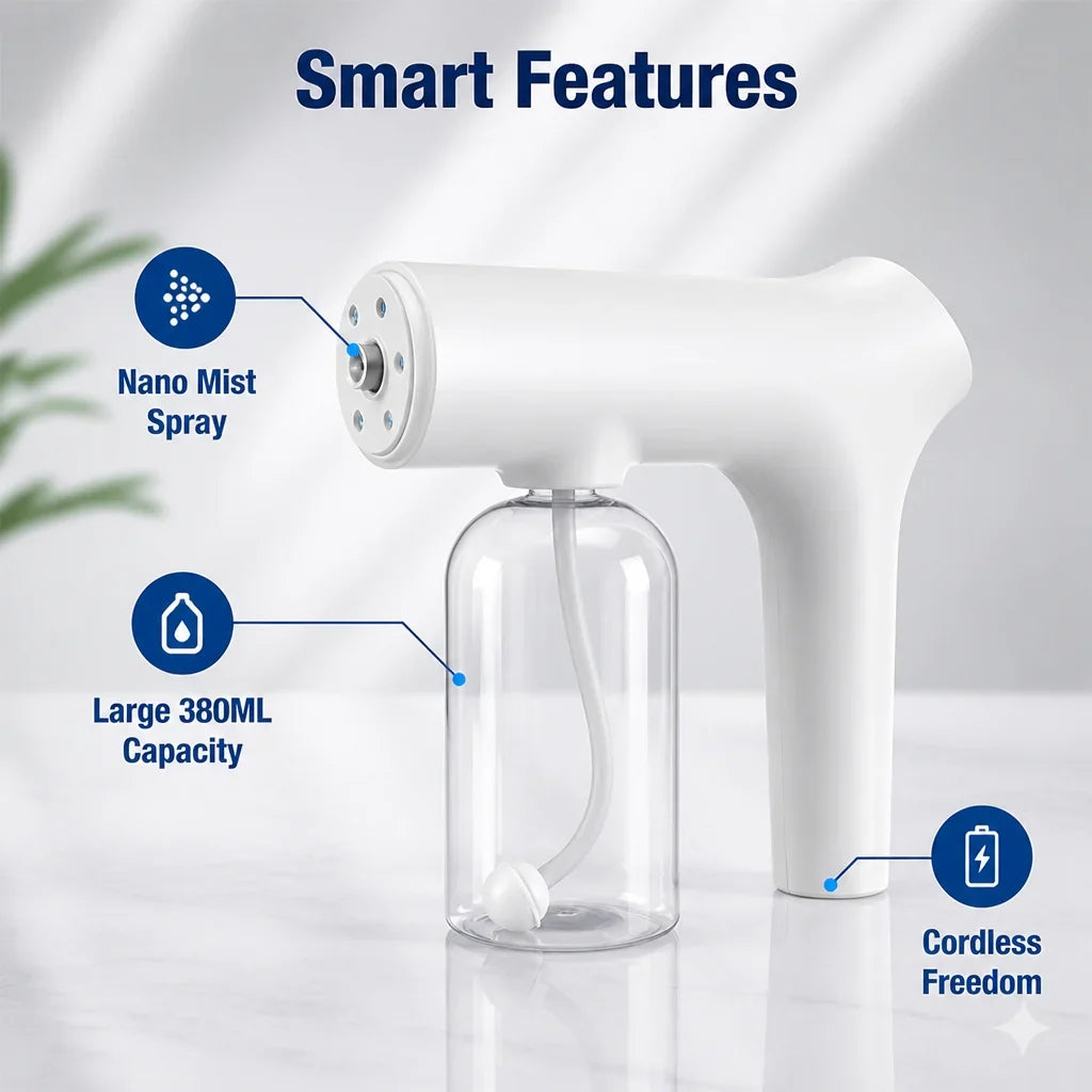 CleanJet™ — High-Power Portable Steam Cleaner