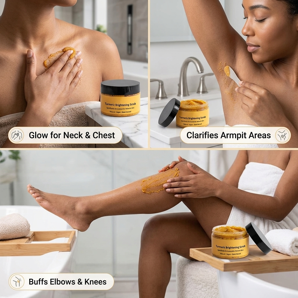 GlowTan™ — Turmeric Brightening Body Scrub