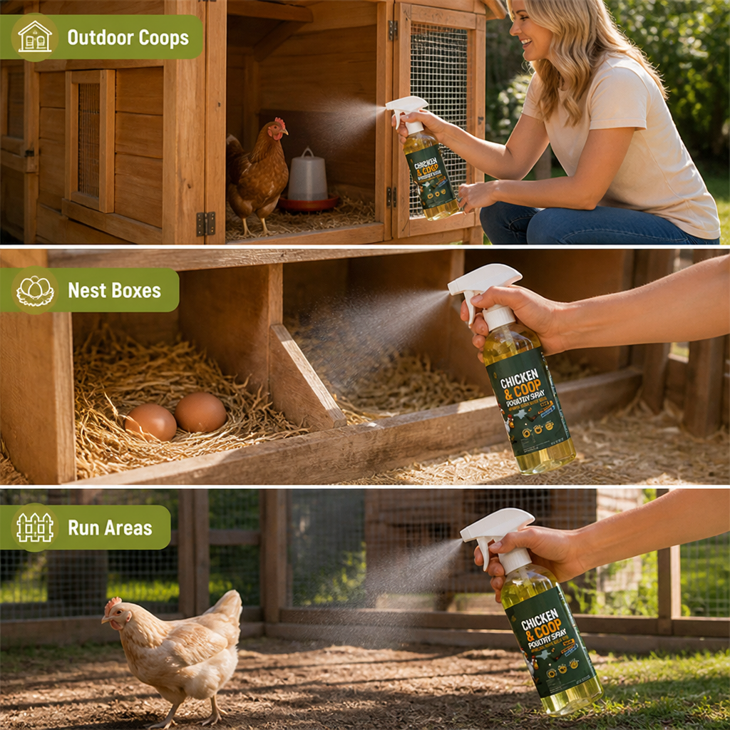 PoultryProtect™ — Chicken Coop Care Spray