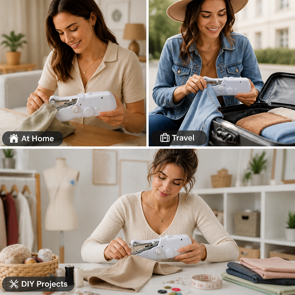 SewQuick™ — Handy Portable Sewing Machine