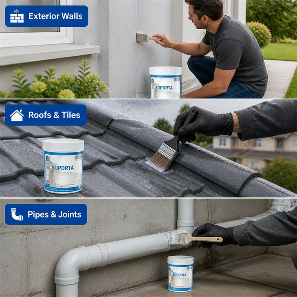 SealGuard™ — Waterproof Wall & Surface Leak Protection Coating