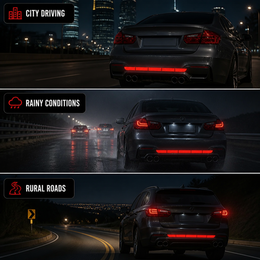 DriveBright™ — Reflective Vehicle Safety Strip