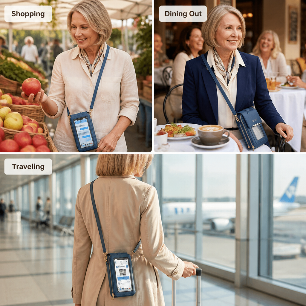 PocketGo™ — Crossbody Phone Holder Bag
