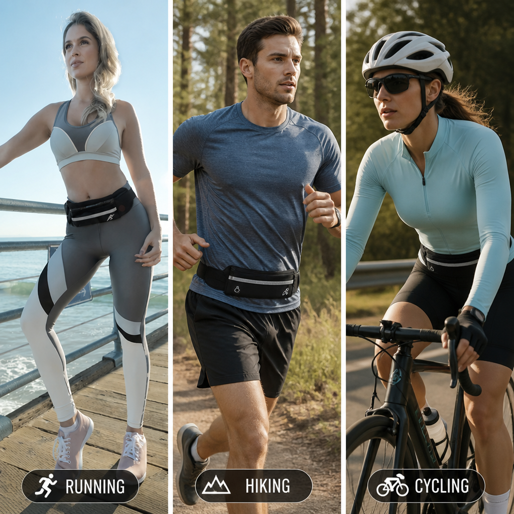 RunBelt™ — Bounce-Free Running Waist Bag