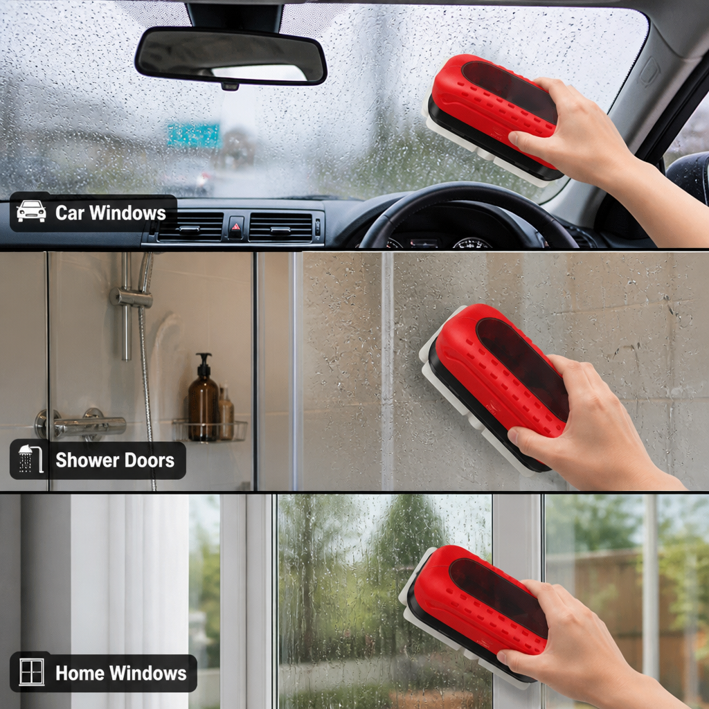 RainGuard™ — Crystal-Clear Windshield Treatment