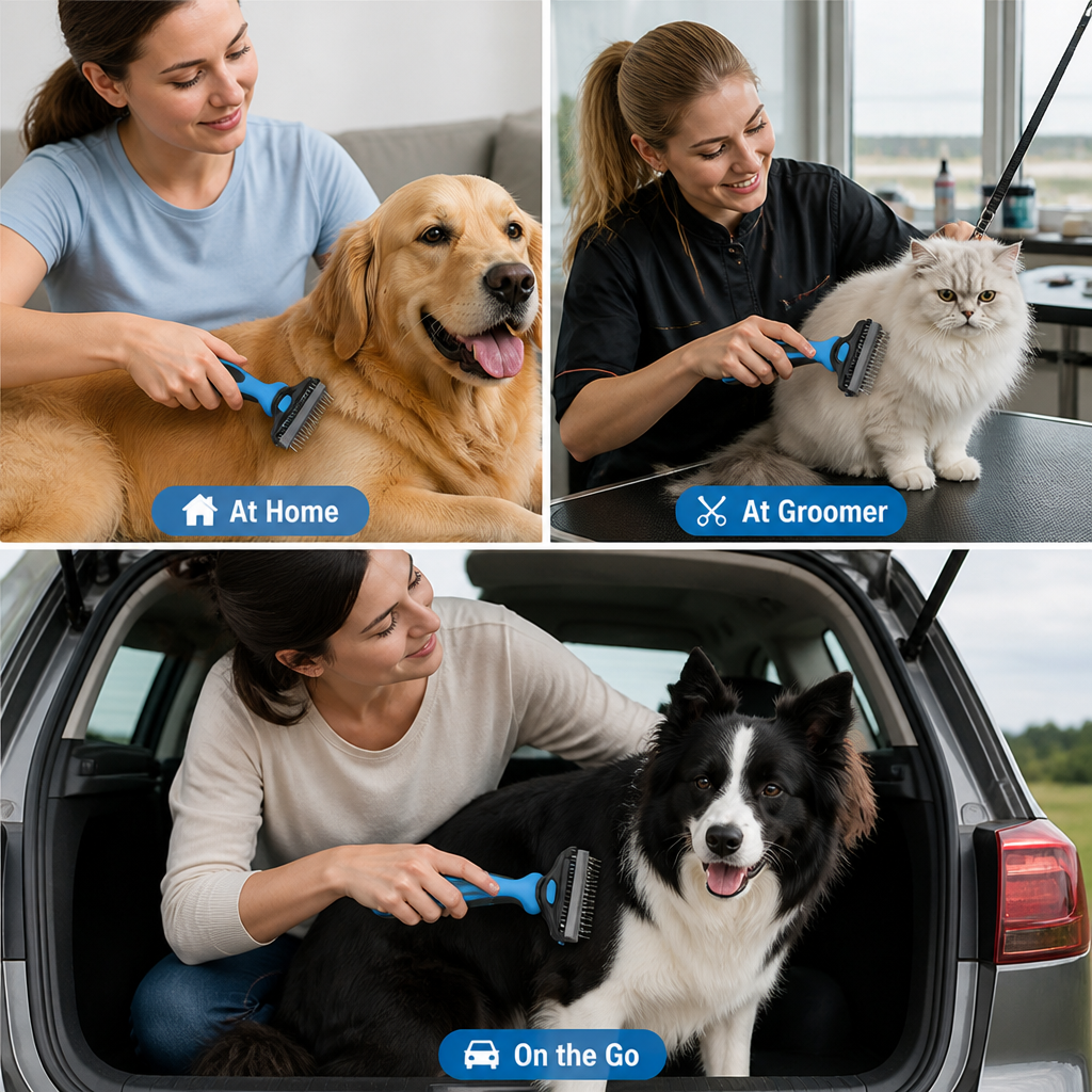 PetBrush Pro™ — Easy Everyday Grooming for Dogs & Cats