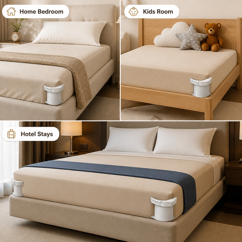 TuckPro™ — Adjustable Bed Sheet Grippers