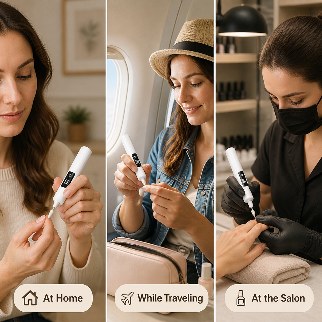 NailGlow™ — Electric Nail Polishing Pen