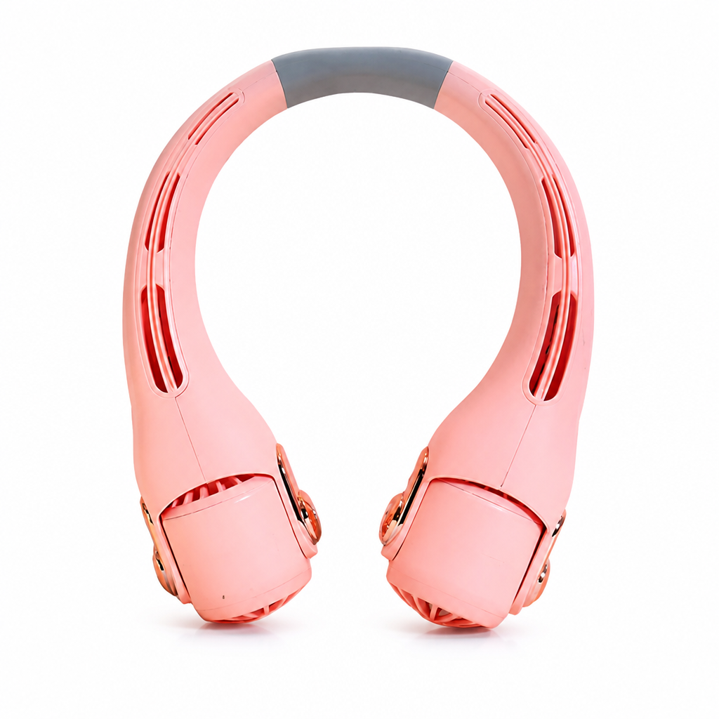 CoolLoop™ 360° Rotating Neck Fan — Hands-Free Cooling