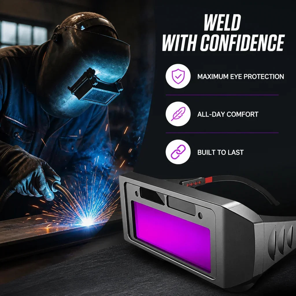 ArcShield™ — Auto-Darkening Welding Eye Protector