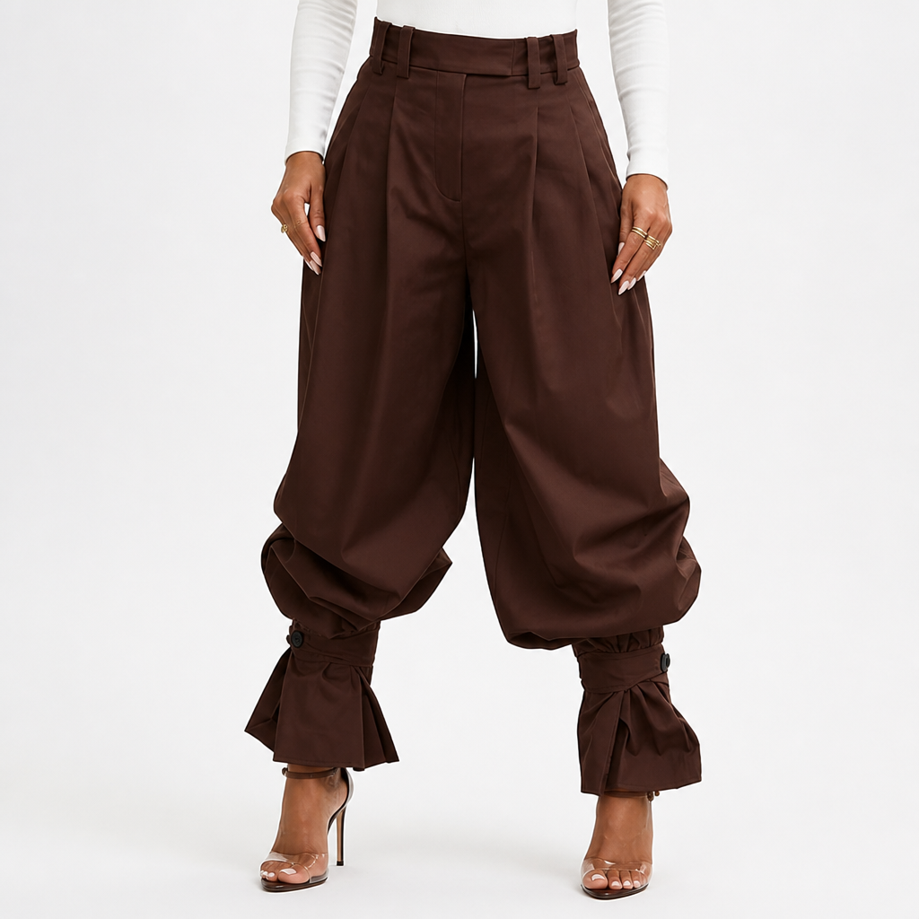 Seraphine™ Wide-Leg Lantern Pants — Flattering All-Day Comfort