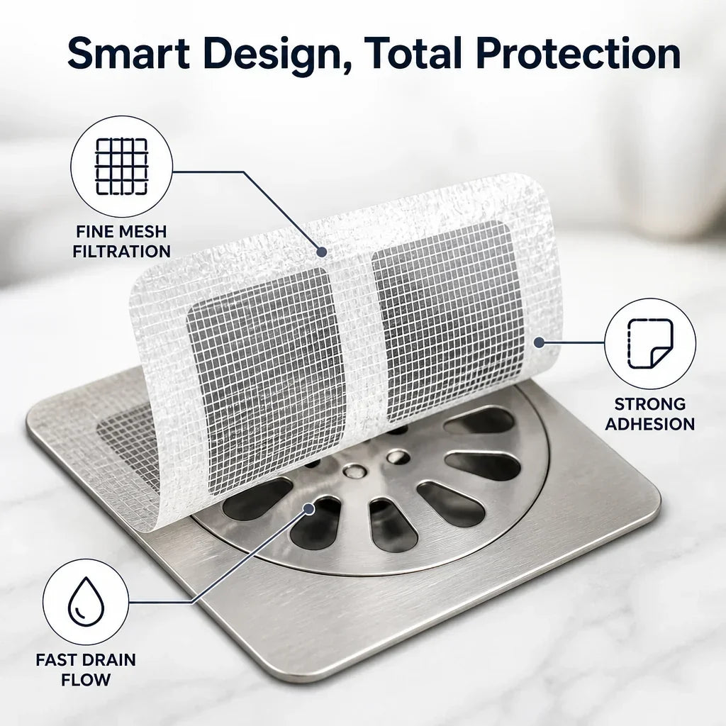 ClogStop™ — Stop Hair and Debris Before They Block Your Drain