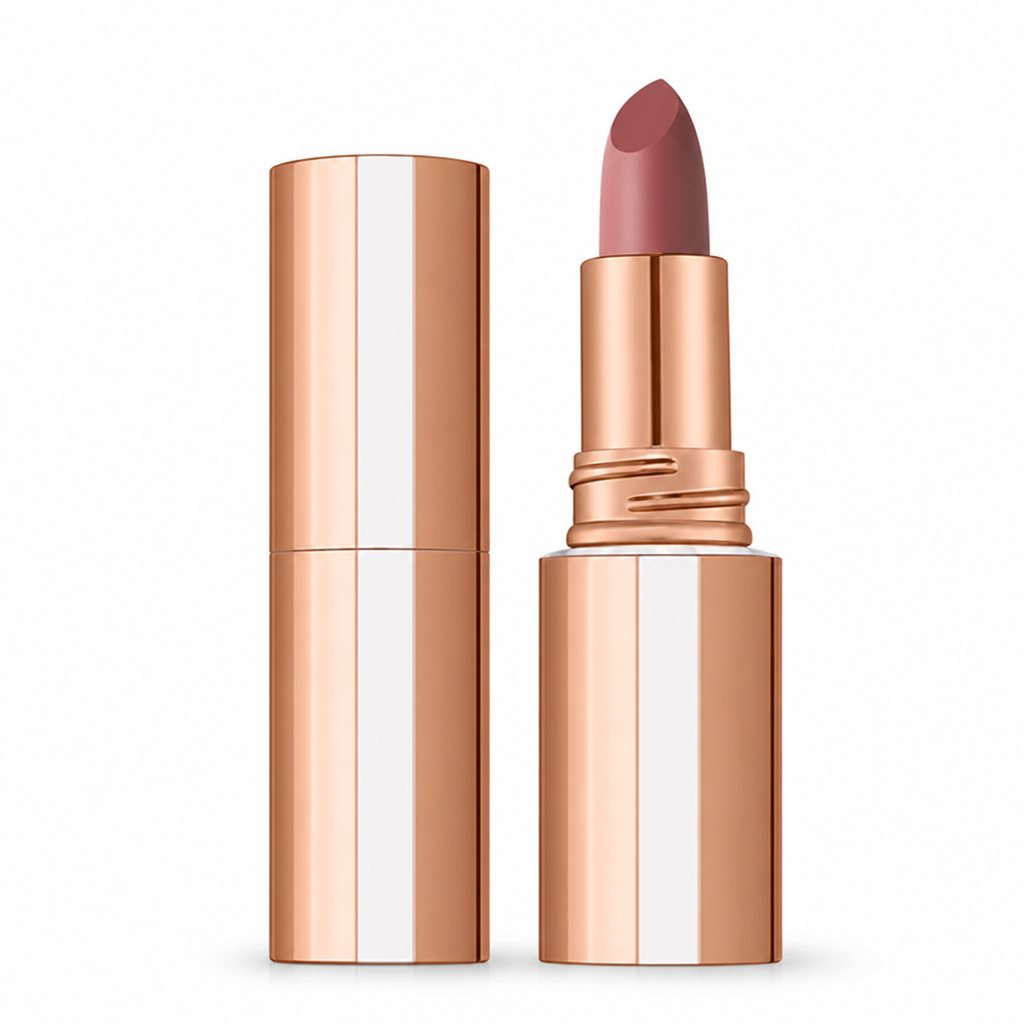 LuxeMatte™ Long-Lasting Matte Lipstick — All-Day Color