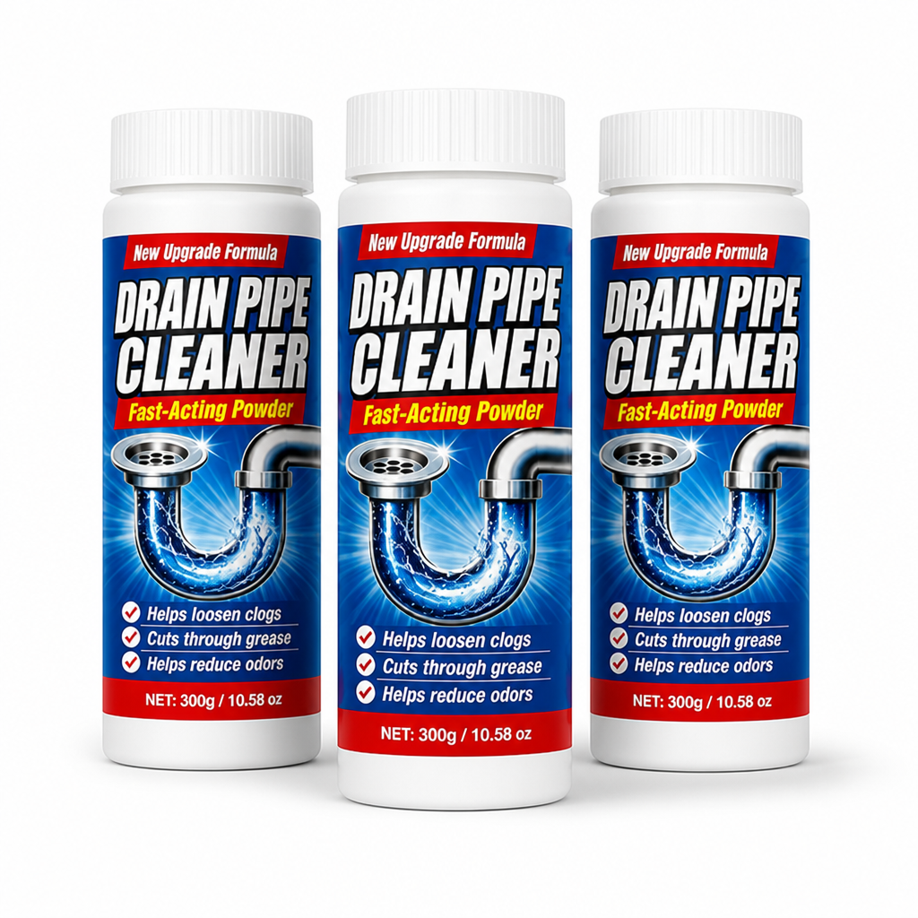 DrainBlast™ — Powerful Clog-Busting Cleaner for Fast, Clear Drains