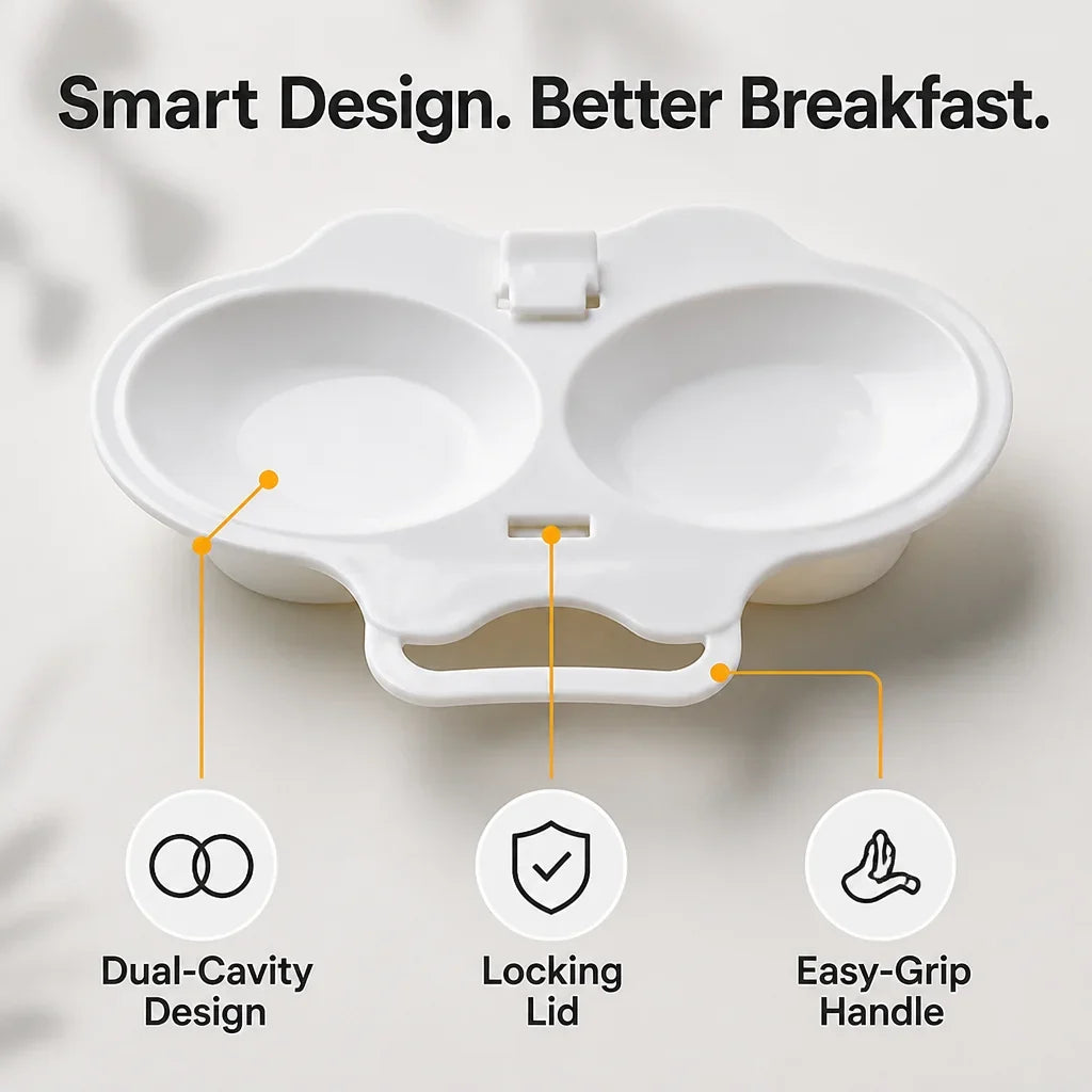 EggPerfect™ — Smart Multi-Egg Cooker & Steamer