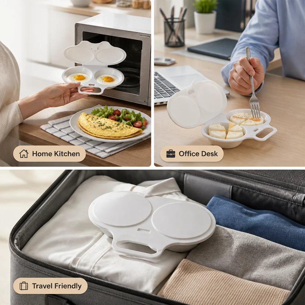 EggPerfect™ — Smart Multi-Egg Cooker & Steamer